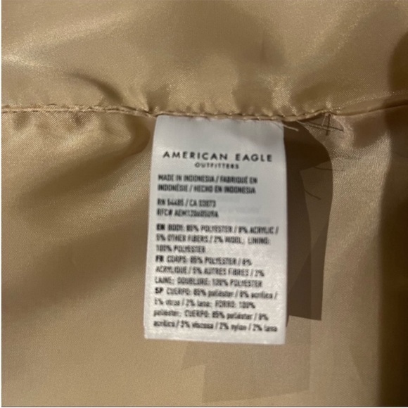 Women’s brushed plaid jacket from American Eagle Outfitters - Picture 8 of 8